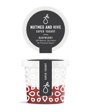 NUTMEG AND HIVE Raspberry Super Yogurt
